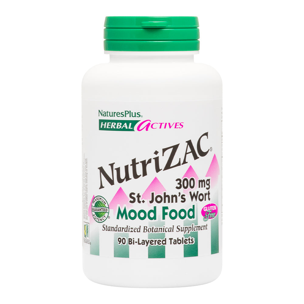 Nature's Plus Herbal Actives NutriZAC® Mood Food Tablets (90)