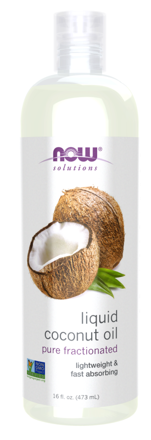 NOW Liquid Coconut Oil (16 fl oz)