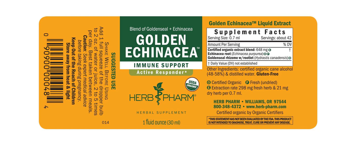 Herb Pharm Golden Echinacea™ 1 fl oz