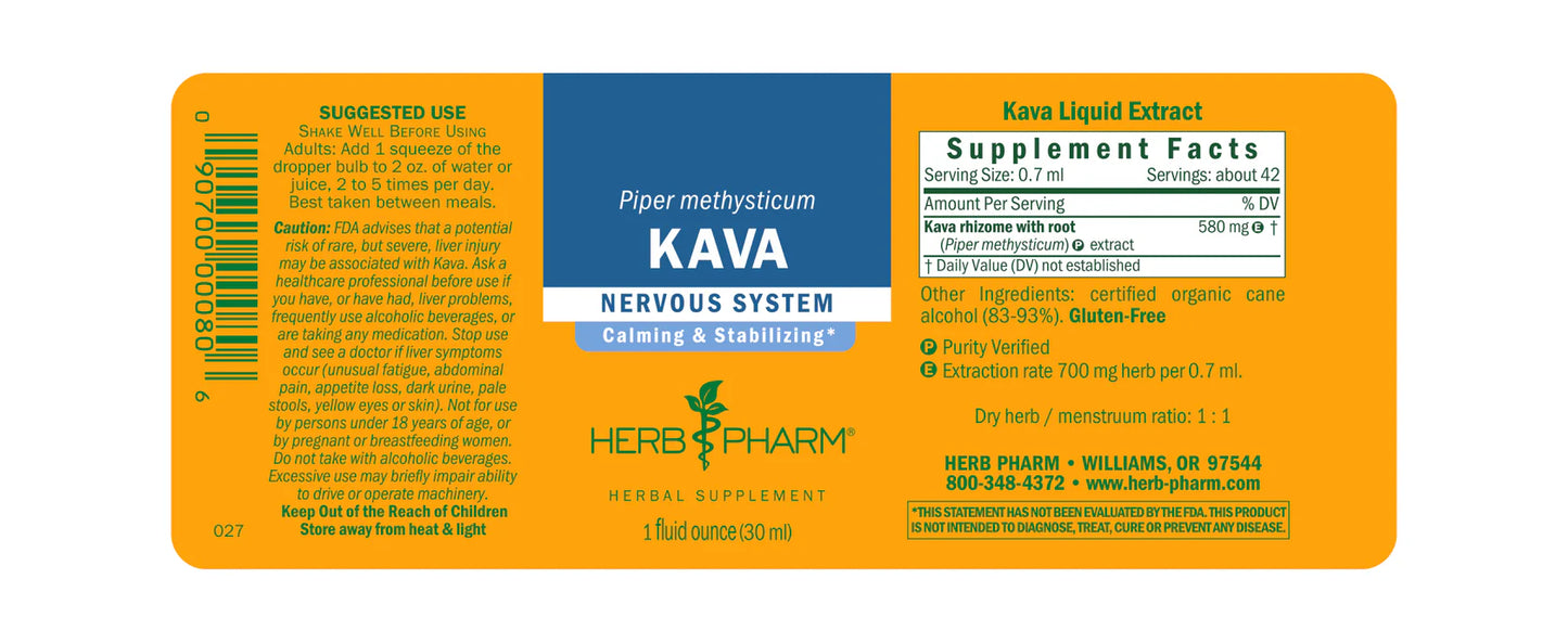 Herb Pharm Kava 1 fl oz