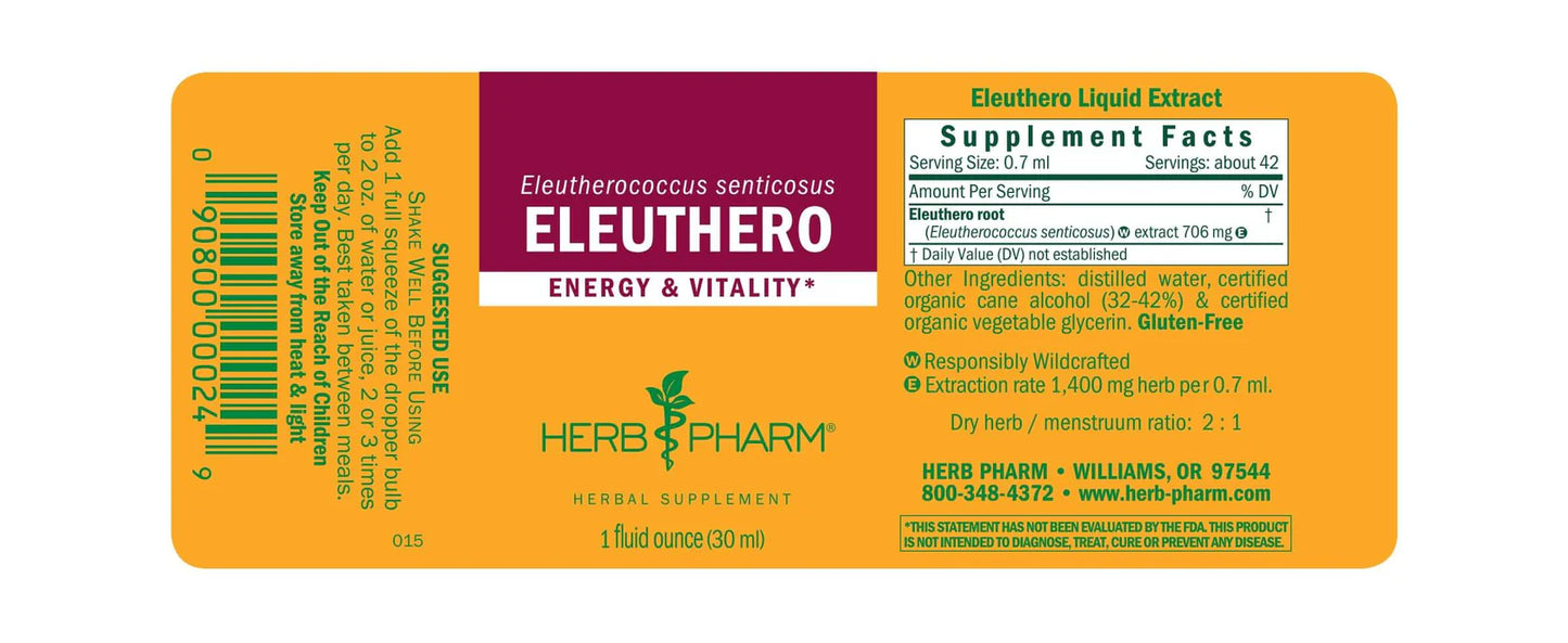 Herb Pharm Eleuthero 1 fl oz