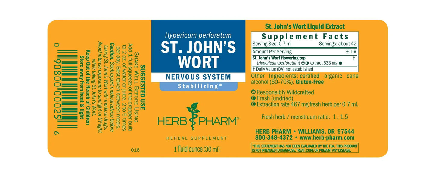 Herb Pharm St. John's Wort 1 fl oz