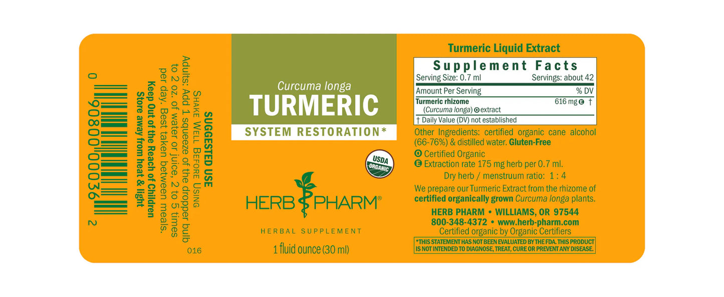 Herb Pharm Turmeric 1 fl oz