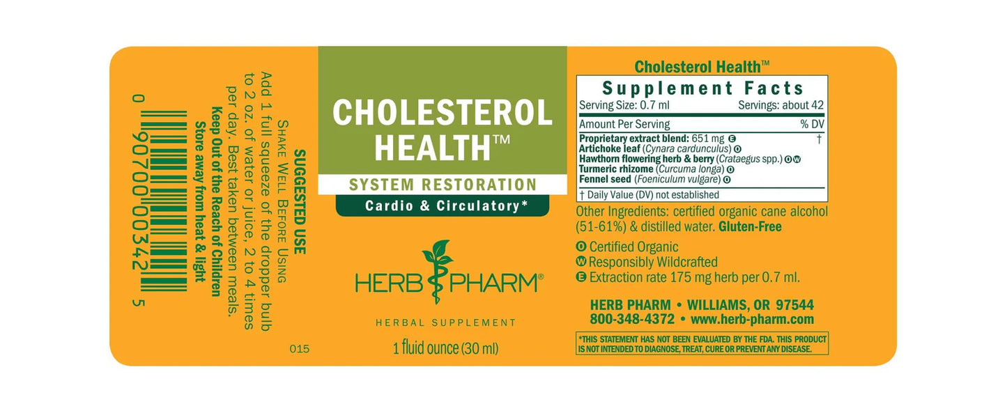 Herb Pharm Cholesterol Health™ 1 fl oz