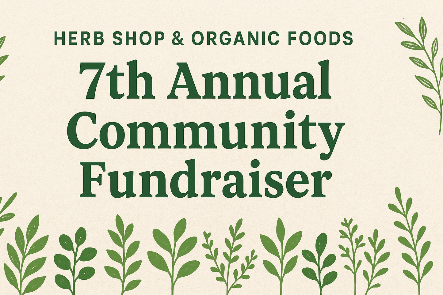 7th Annual Community Fundraiser Raffle Entry (Fostering Bulloch)