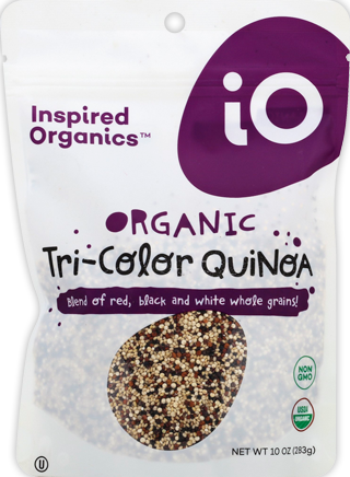 Inspired Organics Organic Tri-Color Quinoa Pouch