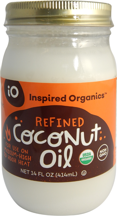 Inspired Organics Organic Refined Coconut Oil