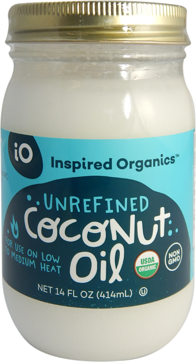 Inspired Organics Organic Unrefined Coconut Oil