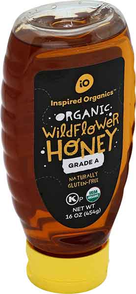 Inspired Organics Organic Wildflower Honey 16oz