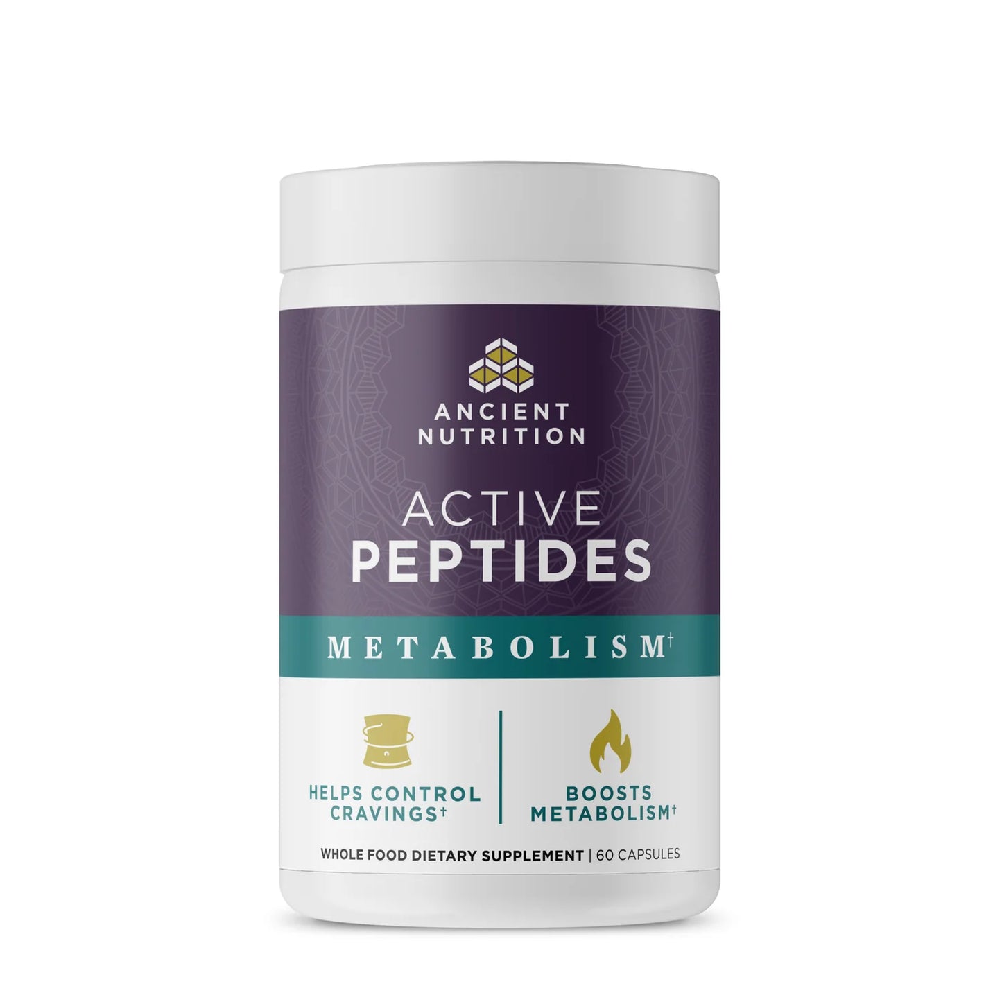 Ancient Nutrition Active Peptides Metabolism (60 Caps)