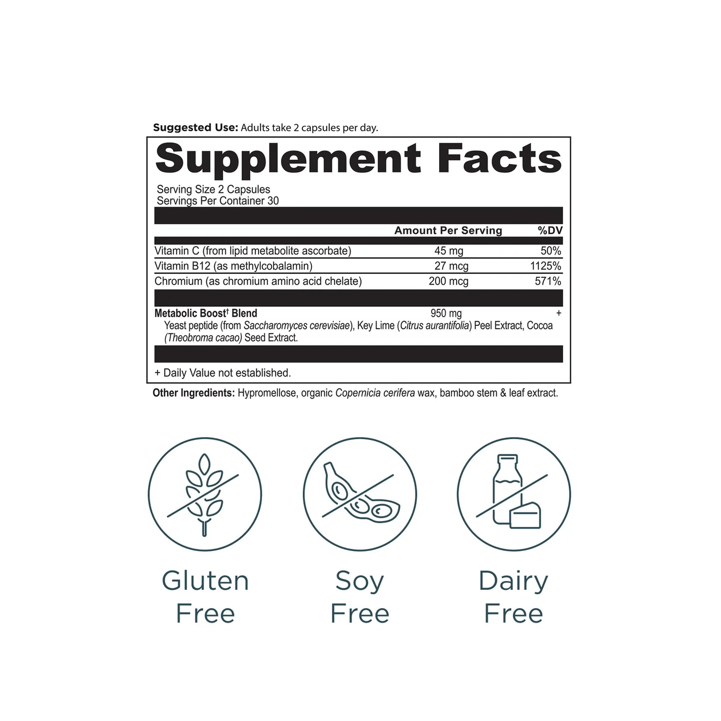 Ancient Nutrition Active Peptides Metabolism (60 Caps)