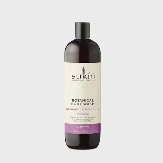Sukin Signature Botanical Bergamot & Patchouli Body Wash 16.9 fl. oz.