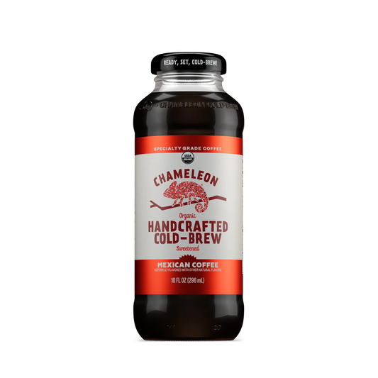Chameleon Organic Mexican Cold Brew Coffee – 10oz Ready-to-Drink