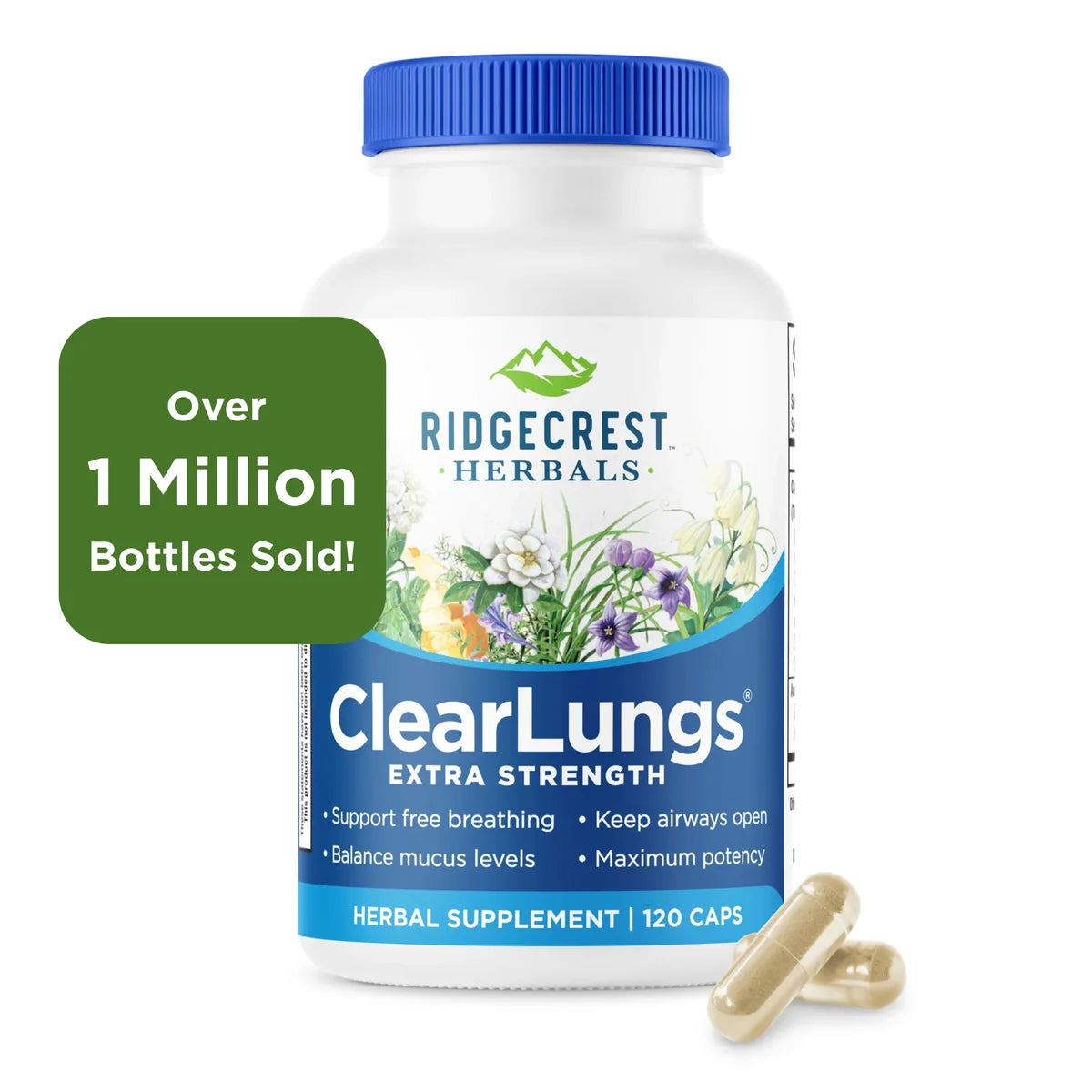 Ridgecrest Clear Lungs Extra Strength (60 vcaps)