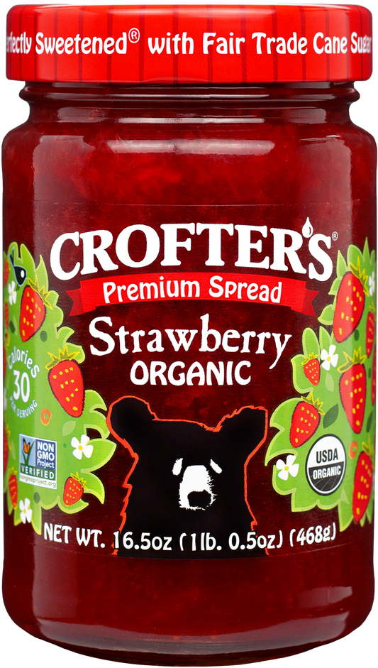 Crofter's Strawberry Jelly Organic