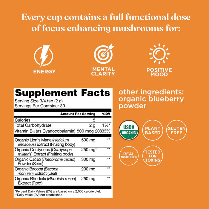 Four Sigmatic Focus Mushroom Blend