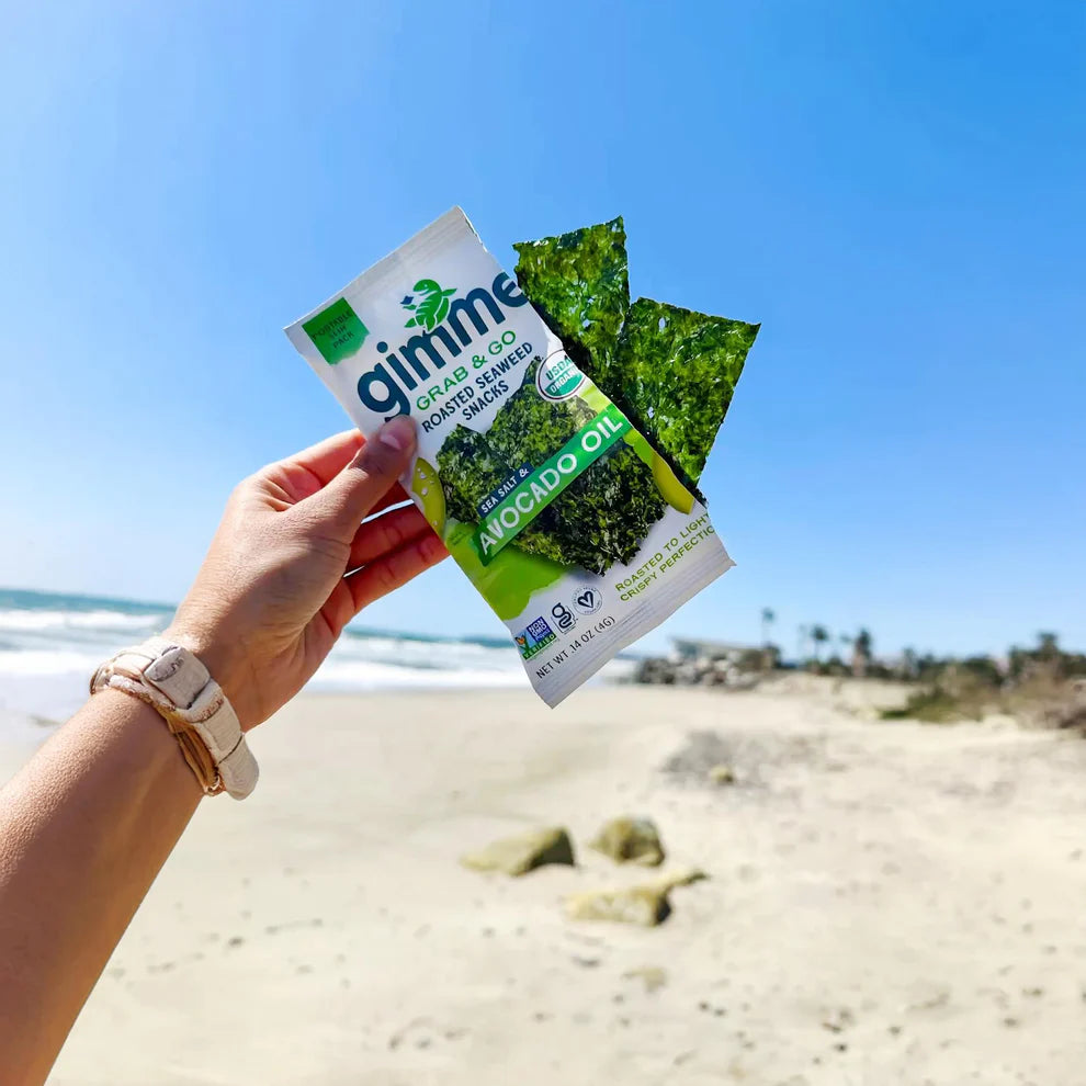 Gimme Grab & Go Avocado Oil Seaweed Snacks (4g)