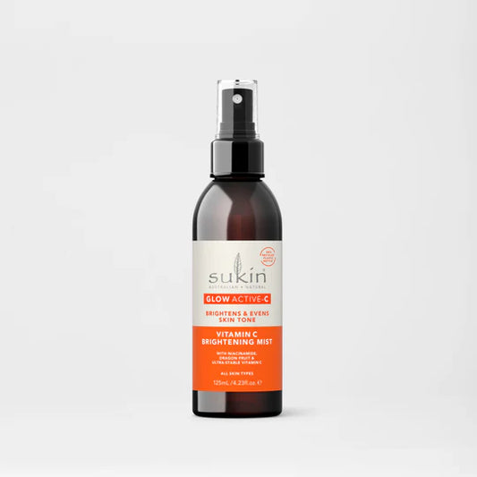 Sukin GLOW ACTIVE-C Vitamin C Brightening Facial Mist 4.23 fl. oz.