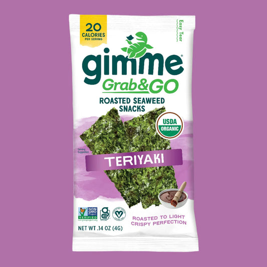 Gimme Teriyaki Seaweed Snacks Grab n' Go (4g)