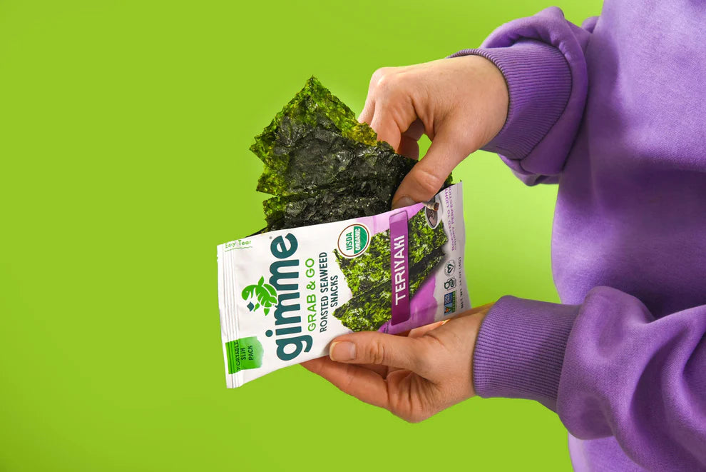 Gimme Teriyaki Seaweed Snacks Grab n' Go (4g)