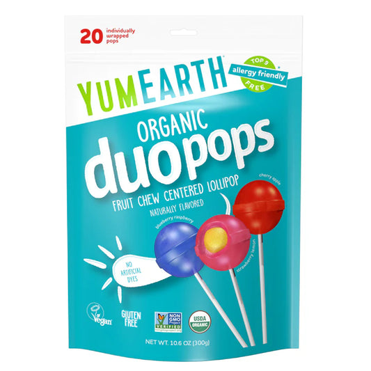 Yumearth Organic Duo Pops 20 ct