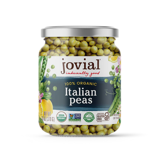 Jovial Organic Italian Peas 13oz