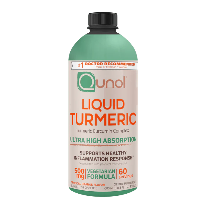 Qunol Vegetarian Liquid Turmeric 650mg (600 ml) (60 servings)