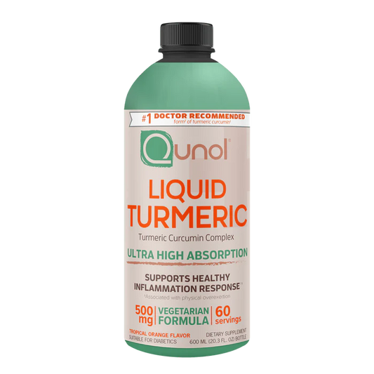 Qunol Vegetarian Liquid Turmeric 650mg (600 ml) (60 servings)