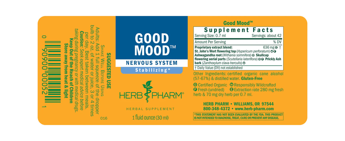 Herb Pharm Good Mood™ 1 fl oz