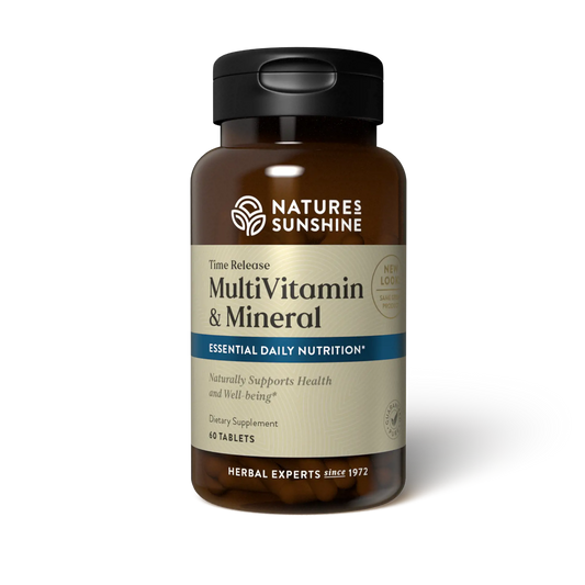 MultiVitamin & Mineral Time Release (60 Tabs)