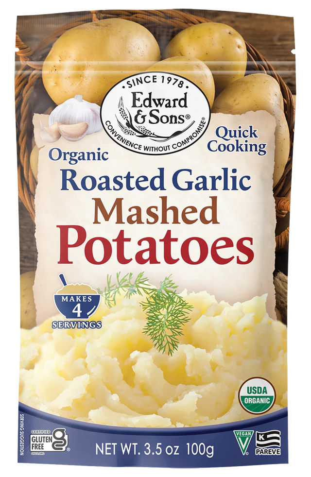 Edward & Sons® Organic Roasted Garlic Mashed Potatoes