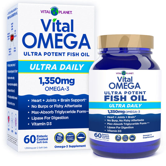 Vital Planet  Vital Omega Ultra Daily - Softgels, 60ct