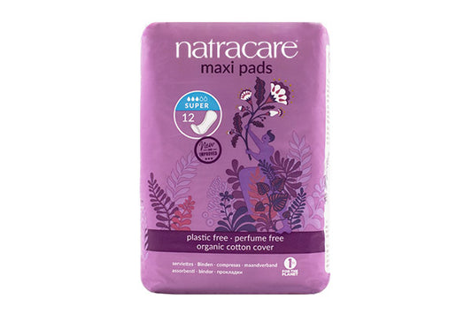 Natracare Super Maxi Pads without wings