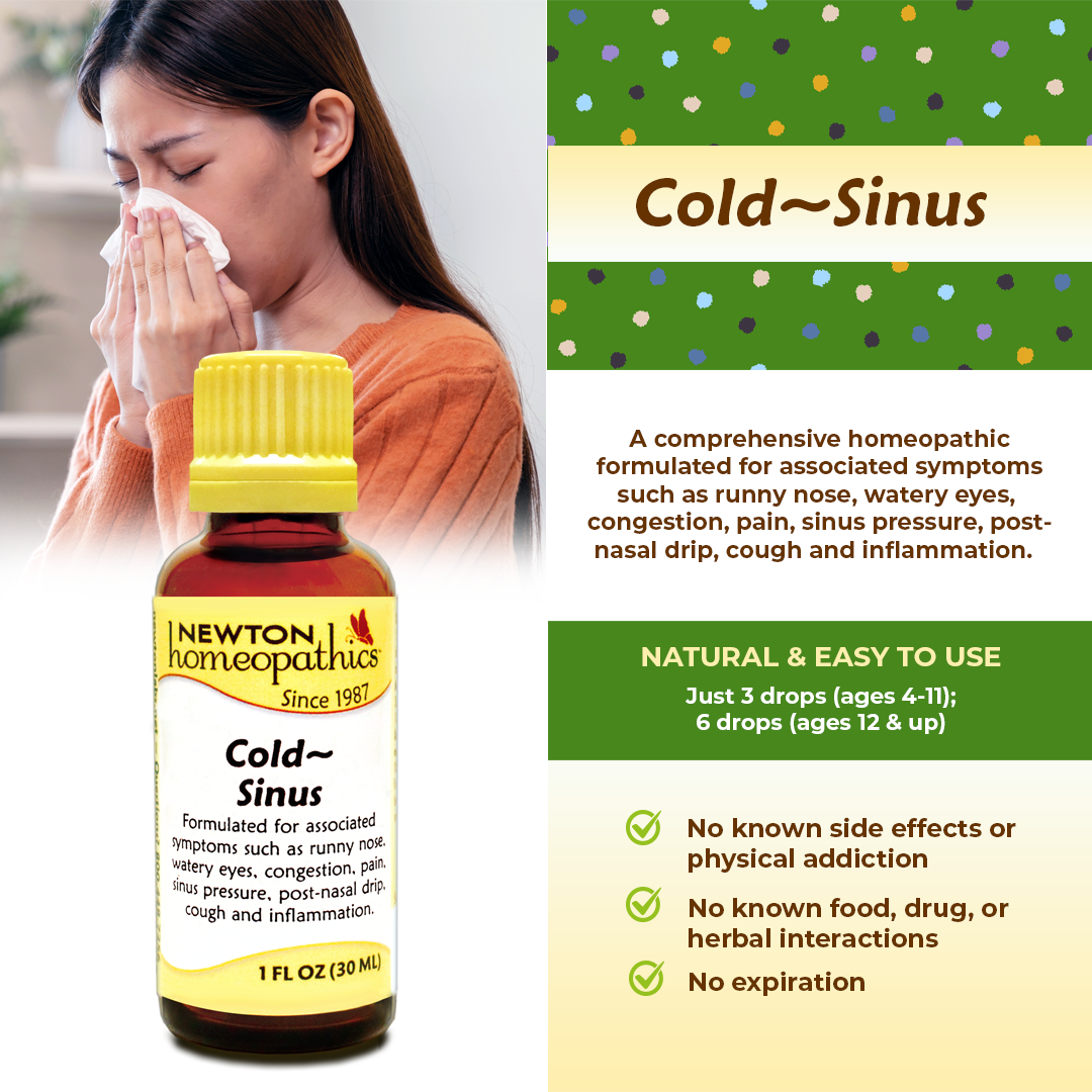 Newton Homeopathics Cold ~ Sinus