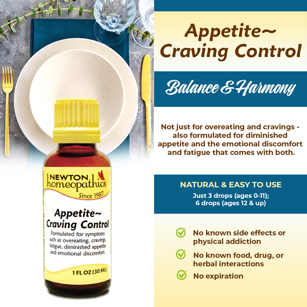 Newton Homeopathics Appetite ~ Craving Control