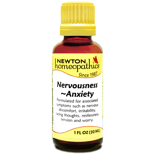 Newton Homeopathics Nervousness ~ Anxiety