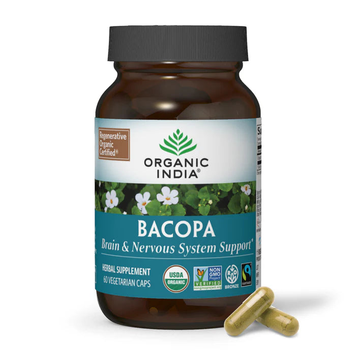 Organic India Bacopa (60 Veg Caps)
