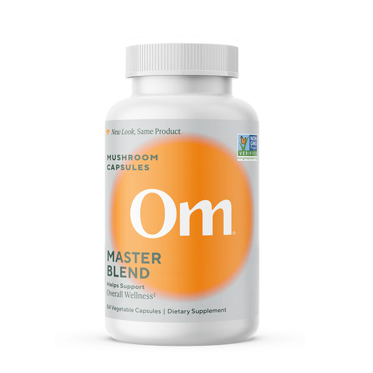 Om Master Blend  Mushroom Caps