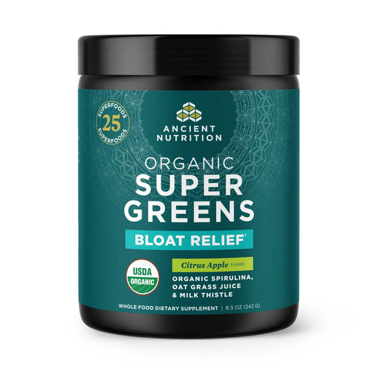 AN Organic SuperGreens Bloat Relief†