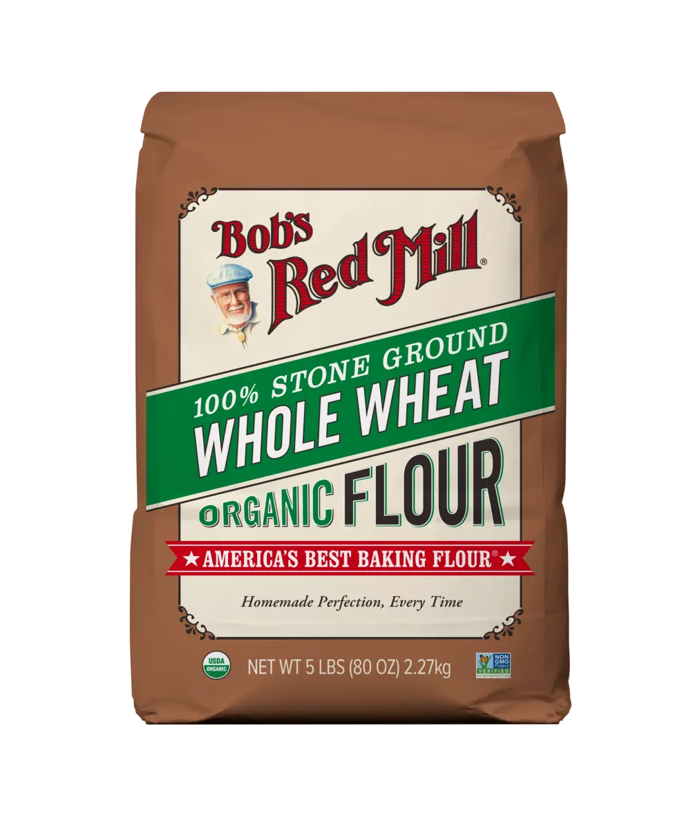 Bob's Red Mill 100% Organic Whole Wheat Flour 5lb
