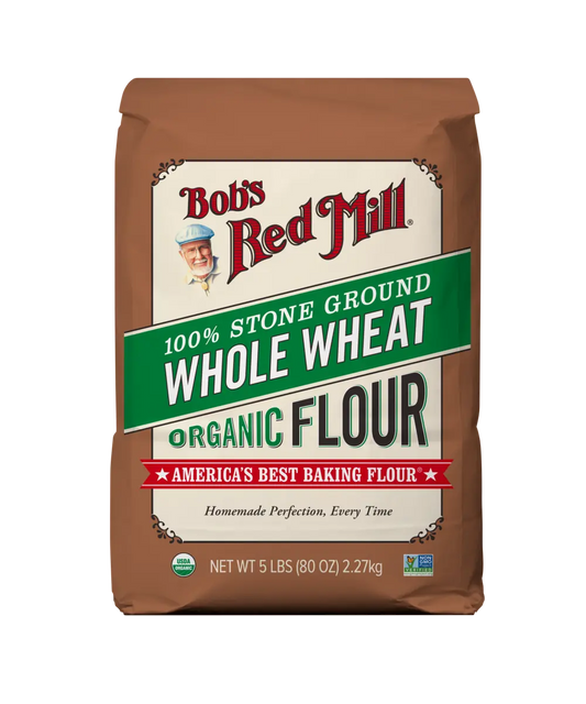 Bob's Red Mill 100% Organic Whole Wheat Flour 5lb