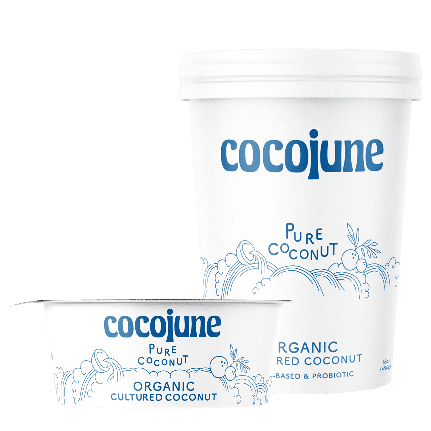Cocojune Pure Coconut Yogurt (16 oz)