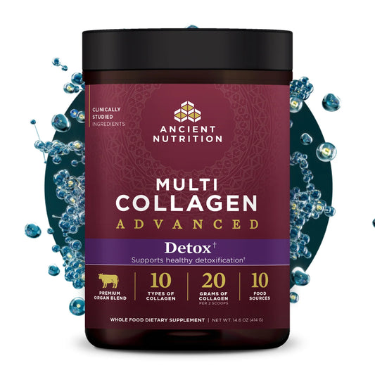 Ancient Nutrition Multi Collagen Protein Advanced Detox