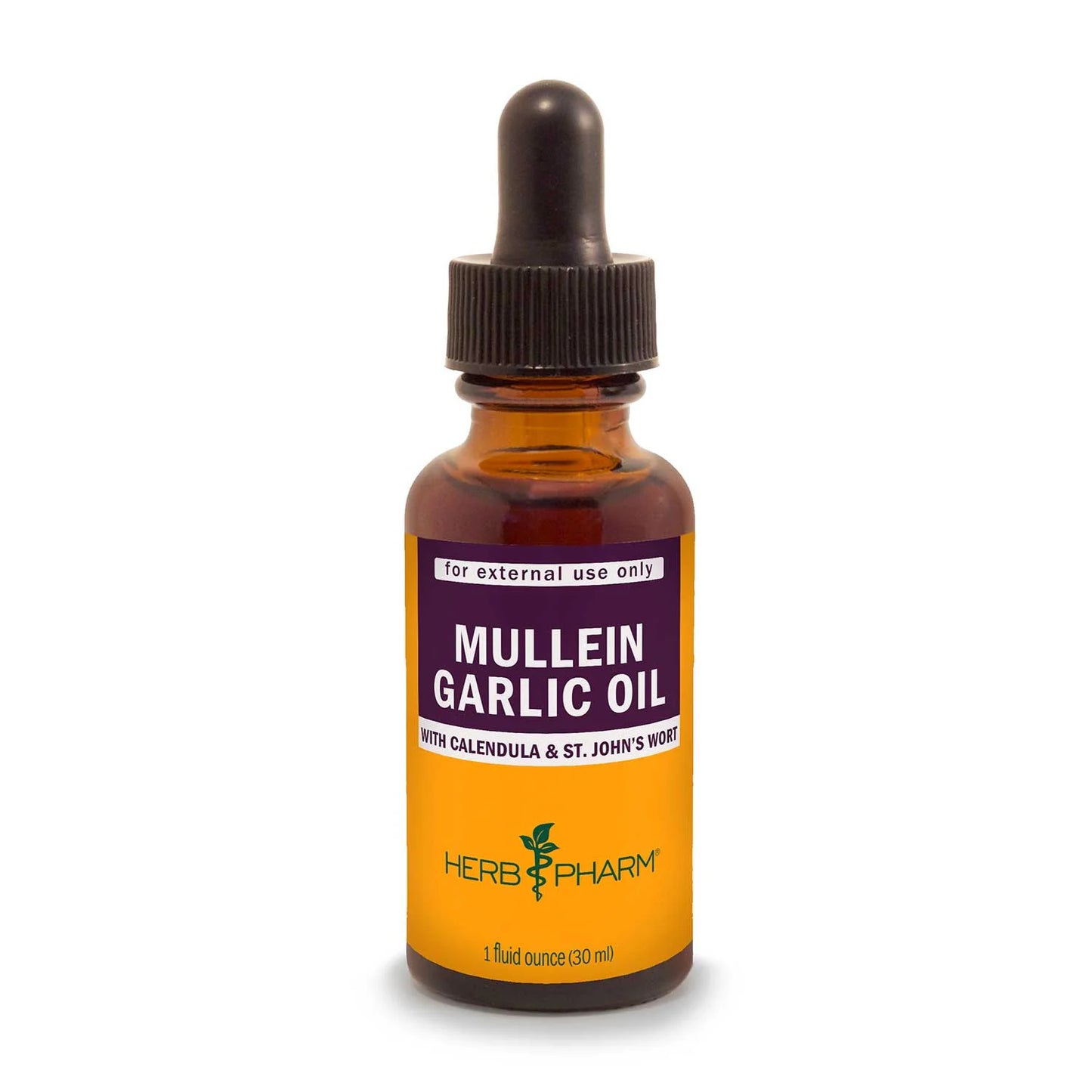 Herb Pharm Mullein Garlic Oil 1 fl oz