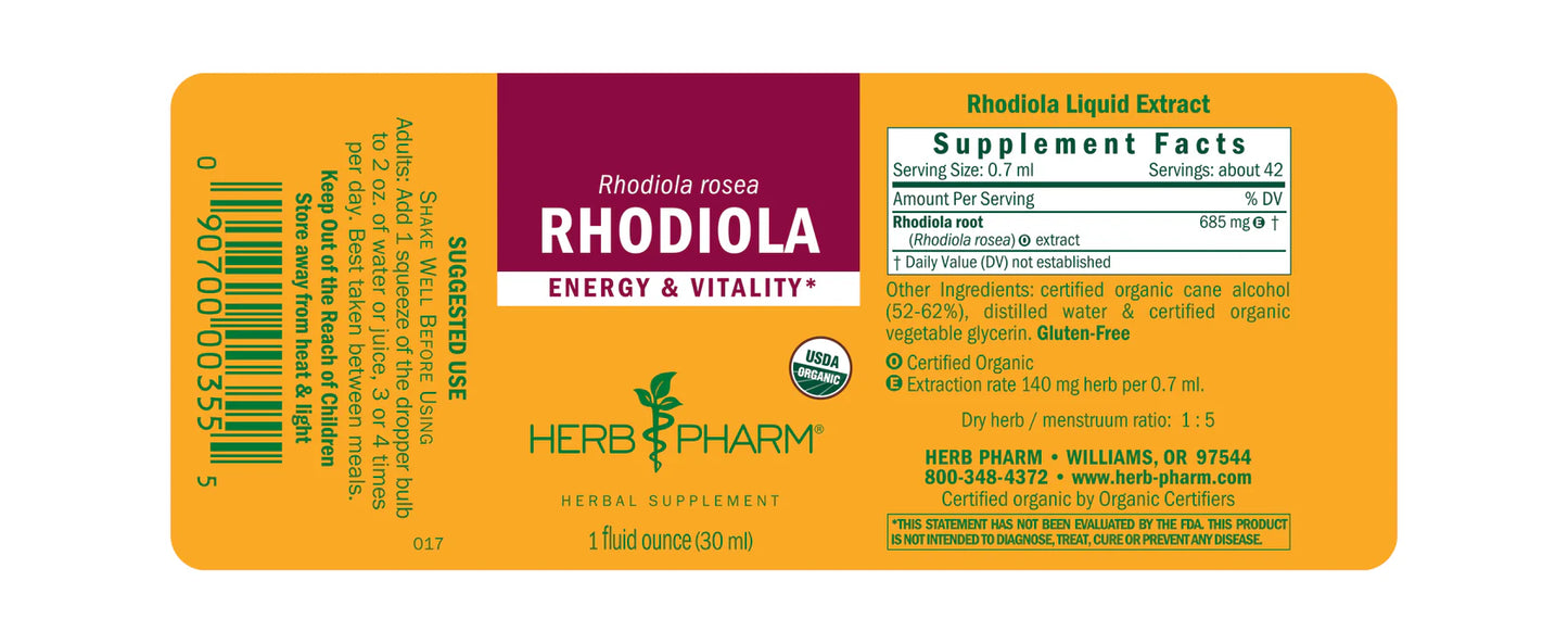 Herb Pharm Rhodiola 1 fl oz