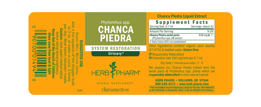 Herb Pharm Chanca Piedra 1 fl oz