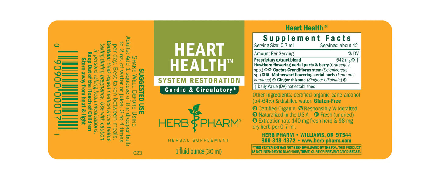 Herb Pharm Heart Health™ 1 fl oz