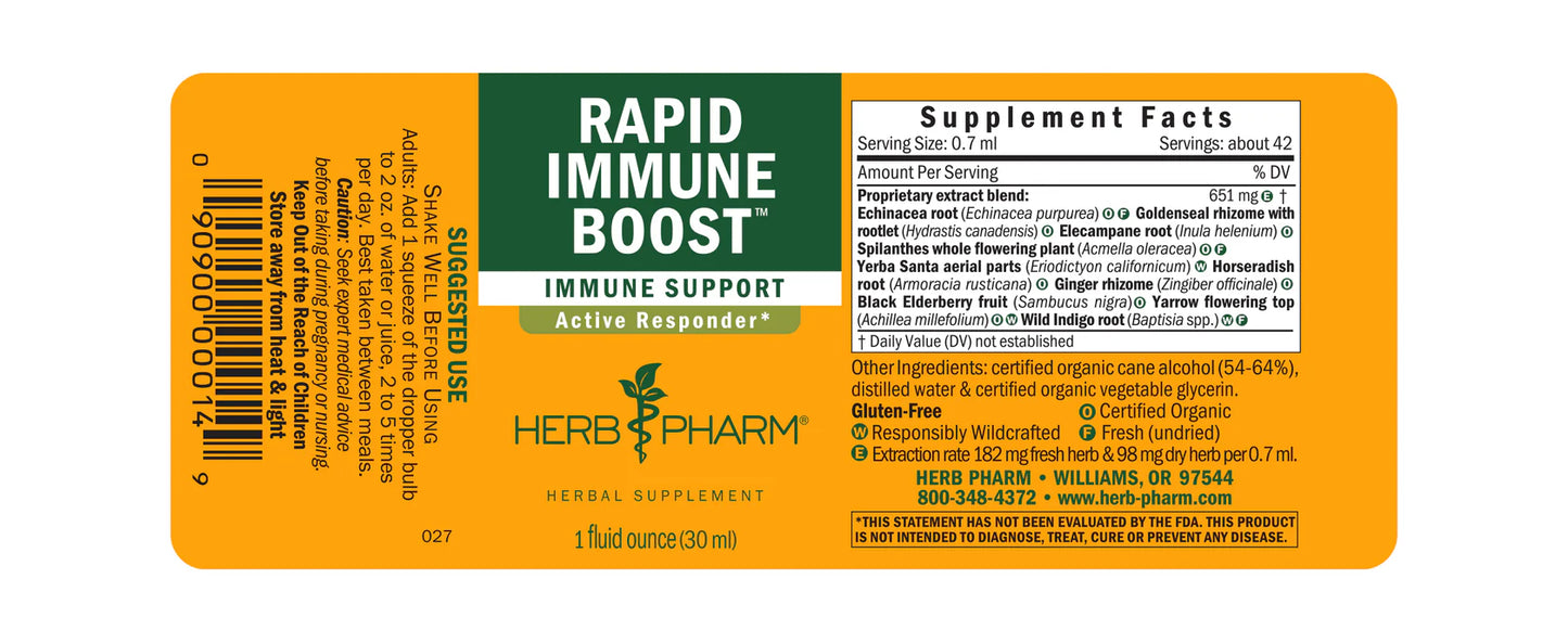 Herb Pharm Rapid Immune Boost™ 1 fl oz