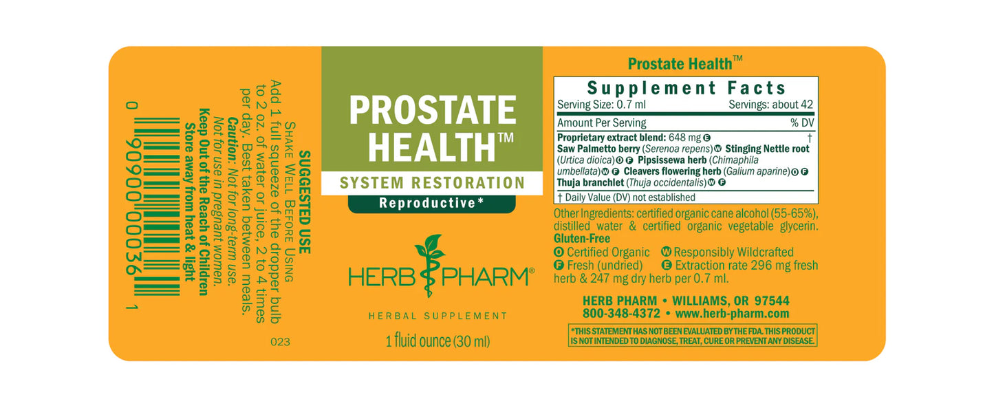 Herb Pharm Prostate Health™ 1 fl oz