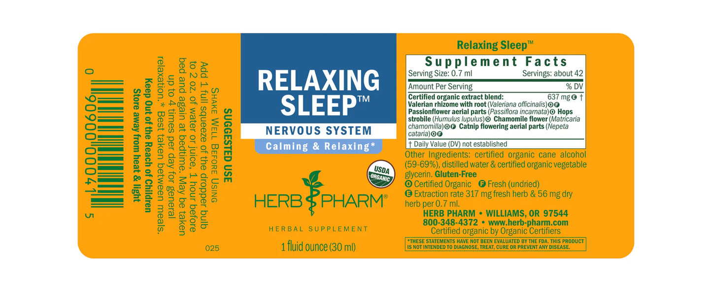 Herb Pharm Relaxing Sleep™ 1 fl oz